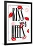 Kiss My Heels-OnRei-Framed Art Print