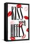 Kiss My Heels-OnRei-Framed Stretched Canvas