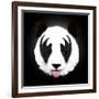 Kiss of a Panda-Robert Farkas-Framed Giclee Print