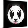 Kiss of a Panda-Robert Farkas-Mounted Premium Giclee Print