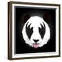 Kiss of a Panda-Robert Farkas-Framed Giclee Print