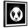 Kiss of a Panda-Robert Farkas-Framed Giclee Print