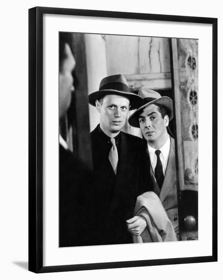 Kiss Of Death, Richard Widmark, Victor Mature, 1947-null-Framed Photo