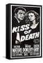 KISS OF DEATH-null-Framed Stretched Canvas