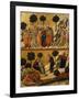 Kiss of Judas, and Prayer on Mount of Olives-Duccio Di buoninsegna-Framed Giclee Print