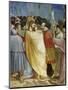 Kiss of Judas, Detail from Life and Passion of Christ-Giotto di Bondone-Mounted Giclee Print