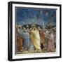 Kiss of Judas, Detail from Life and Passion of Christ-Giotto di Bondone-Framed Giclee Print