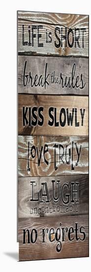 Kiss Plank-Stimson, Diane Stimson-Mounted Art Print