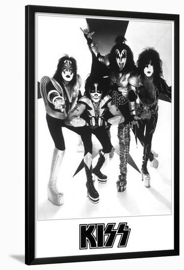 Kiss- Psycho Circus-null-Lamina Framed Poster