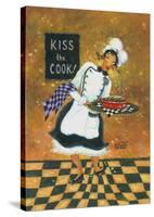 Kiss the Cook-Vickie Wade-Stretched Canvas