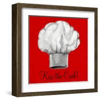 Kiss the Cook-Gina Ritter-Framed Art Print