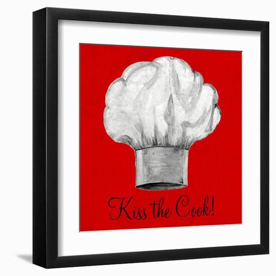 Kiss the Cook-Gina Ritter-Framed Art Print