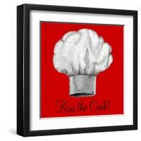 Kiss the Cook-Gina Ritter-Framed Art Print