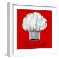 Kiss the Cook-Gina Ritter-Framed Art Print