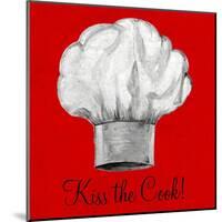 Kiss the Cook-Gina Ritter-Mounted Art Print