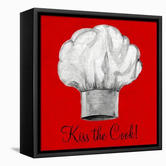 Kiss the Cook-Gina Ritter-Framed Stretched Canvas