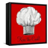 Kiss the Cook-Gina Ritter-Framed Stretched Canvas