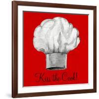 Kiss the Cook-Gina Ritter-Framed Premium Giclee Print