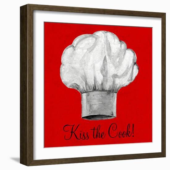 Kiss the Cook-Gina Ritter-Framed Art Print