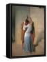 Kiss-Francesco Hayez-Framed Stretched Canvas