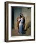 Kiss-Francesco Hayez-Framed Art Print