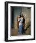 Kiss-Francesco Hayez-Framed Art Print