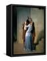 Kiss-Francesco Hayez-Framed Stretched Canvas