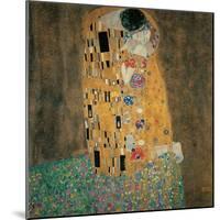 Kiss-Gustav Klimt-Mounted Art Print