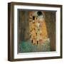 Kiss-Gustav Klimt-Framed Art Print