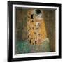 Kiss-Gustav Klimt-Framed Art Print