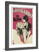 Kiss-null-Framed Art Print