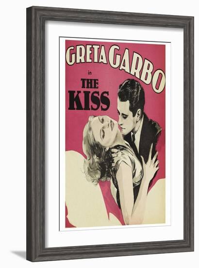 Kiss-null-Framed Art Print