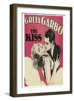 Kiss-null-Framed Art Print