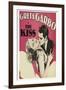 Kiss-null-Framed Art Print