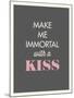 Kiss-null-Mounted Art Print