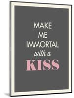 Kiss-null-Mounted Art Print