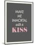 Kiss-null-Mounted Art Print