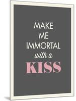 Kiss-null-Mounted Art Print