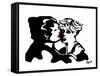 Kiss-Josh Byer-Framed Stretched Canvas