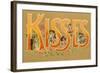 Kisses, Couples-null-Framed Art Print