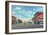 Kissimmee, Florida - Business Section View-Lantern Press-Framed Art Print