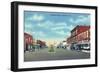 Kissimmee, Florida - Business Section View-Lantern Press-Framed Art Print