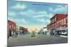 Kissimmee, Florida - Business Section View-Lantern Press-Mounted Art Print