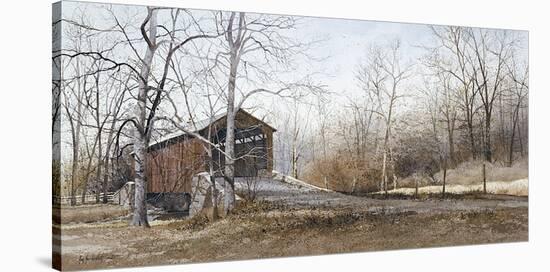 Kissin' Bridge-Ray Hendershot-Stretched Canvas