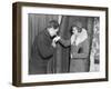 Kissing a Lady's Hand-null-Framed Photographic Print