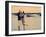 Kissing Couple at Playa de las Teresitas, Tenerife, Canary Islands, Spain-Michele Westmorland-Framed Photographic Print