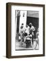 Kissing Couple in the Greenwich Village-null-Framed Photographic Print