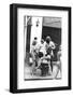 Kissing Couple in the Greenwich Village-null-Framed Photographic Print