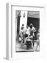 Kissing Couple in the Greenwich Village-null-Framed Photographic Print