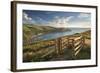 Kissing Gate on the South West Coast Path Near Crackington Haven, Cornwall, England-Adam Burton-Framed Photographic Print